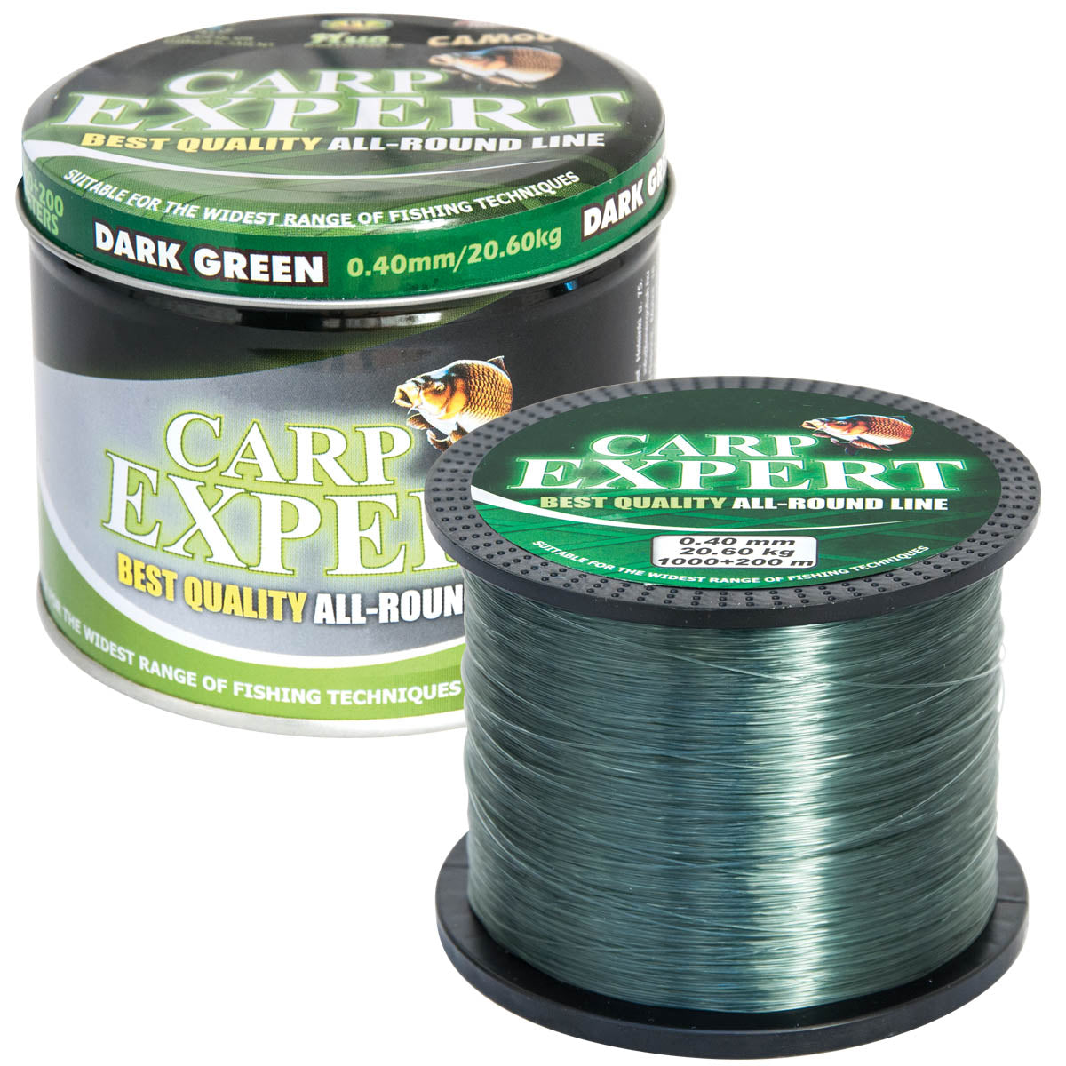 FIR CARP EXPERT DARK GREEN 1000+200m