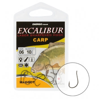 CARLIGE EXCALIBUR CARP MAGGOT BLACK