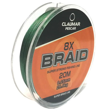 Fir Textil Claumar Pescar 8x Super Braid Strong 20m