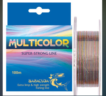 FIR BARACUDA MULTICOLOR SUPER STRONG LINE 100m