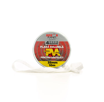 REZERVA PVA SENZOR PLASA SOLUBILA 35MM , PENTRU SACULETI, 10m