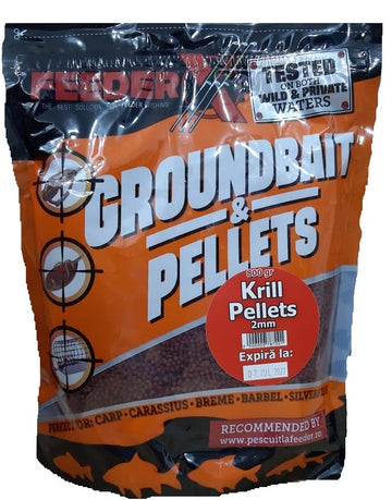 FEEDERX KRILL PELLETS 2mm 800gr