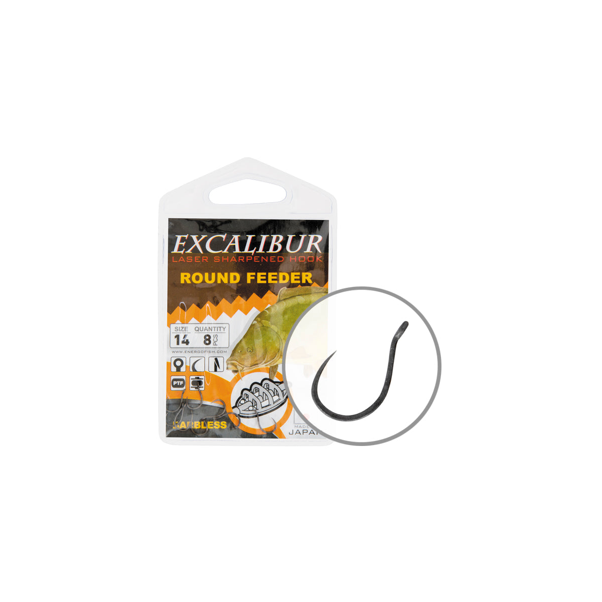 CARLIGE EXCALIBUR ROUND FEEDER BARBLESS