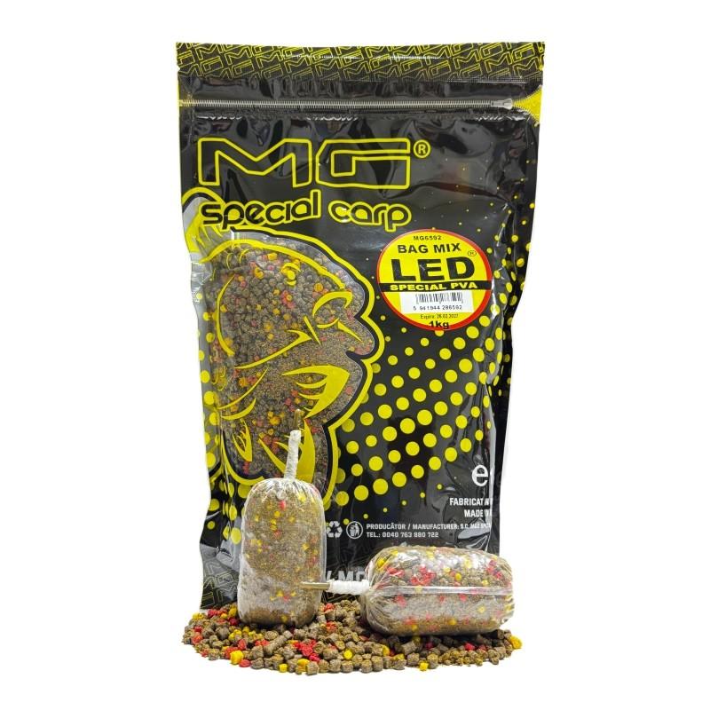 PVA BAG MIX LED 1KG MG CARP