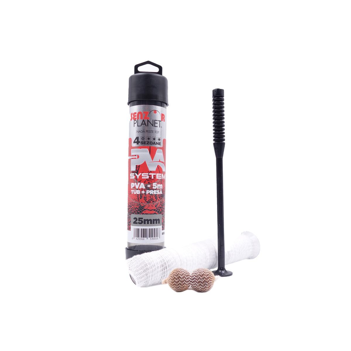 KIT PLASA SOLUBILA 25mm SENZOR PVA SYSTEM + TIJA COMPRESIE, 5m