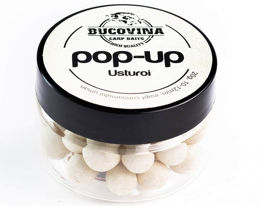 POP UP BUCOVINA BAITS, 8-10MM, 20G/CUTIE USTUROI