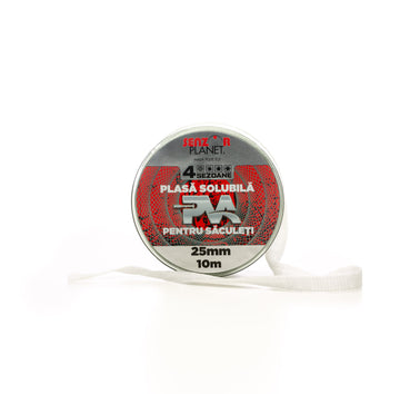 REZERVA PVA SENZOR PLASA SOLUBILA 25mm PENTRU SACULETI, 10m
