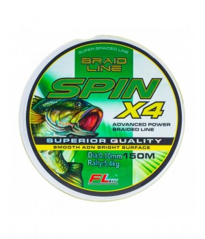 FIR FL SPIN X4 BRAID LINE SUPERIOR QUALITY 150m