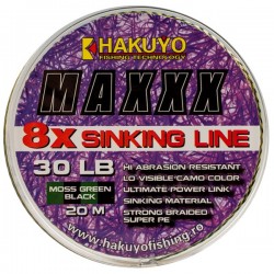 FIR TEXTIL HAKUYO MAXXX 8X BRAID 20M