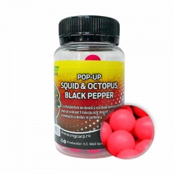 POP-UP SQUID&OCTOPUS BLACK PEPPER (10-14MM)