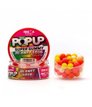 POP-UP SENZOR PLANET 8MM 30GR MIX CULORI DIVERSE AROME