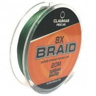 Fir Textil Claumar Pescar 8x Super Braid Strong 20m